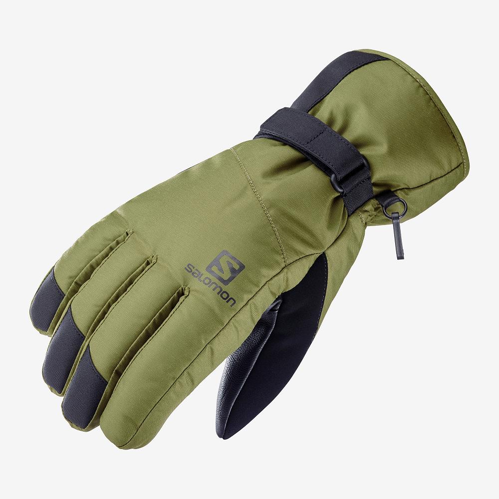 Salomon FORCE DRY M Guantes Hombre - Verde - Colombia (56204-WCXY)